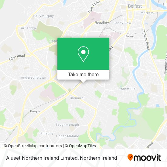 Aluset Northern Ireland Limited map