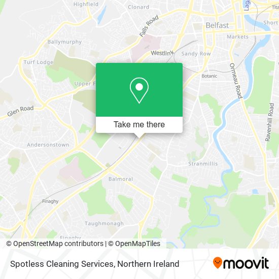 Spotless Cleaning Services map