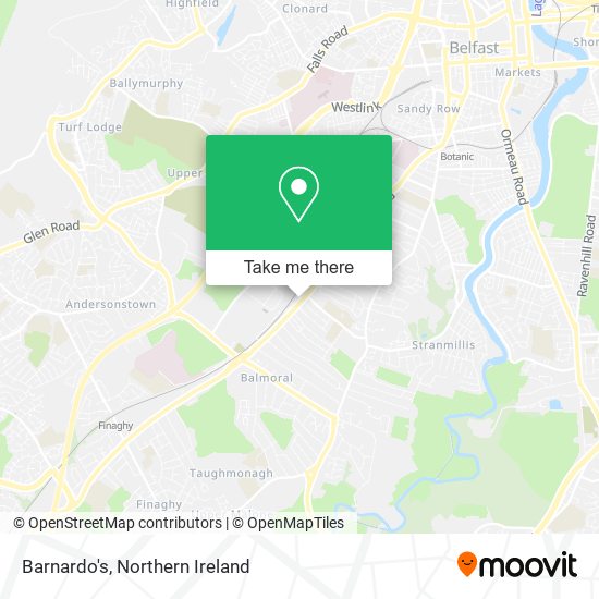 Barnardo's map