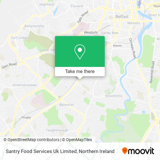 Santry Food Services Uk Limited map