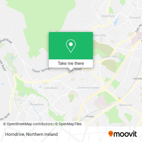 Horndrive map