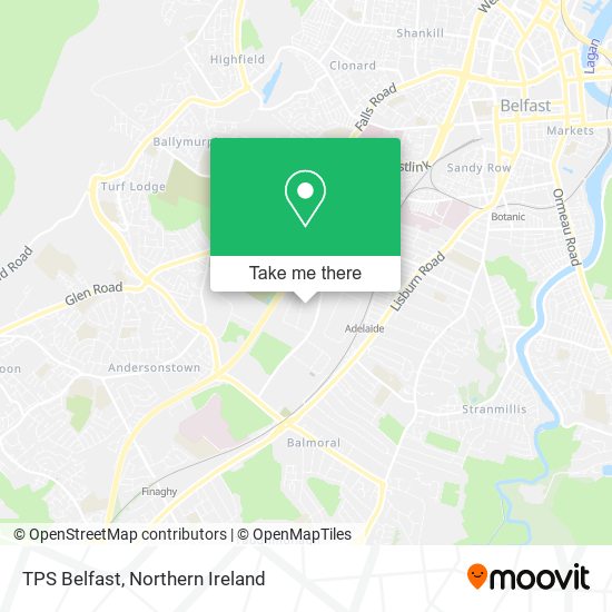 TPS Belfast map