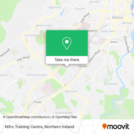 Nifrs Training Centre map