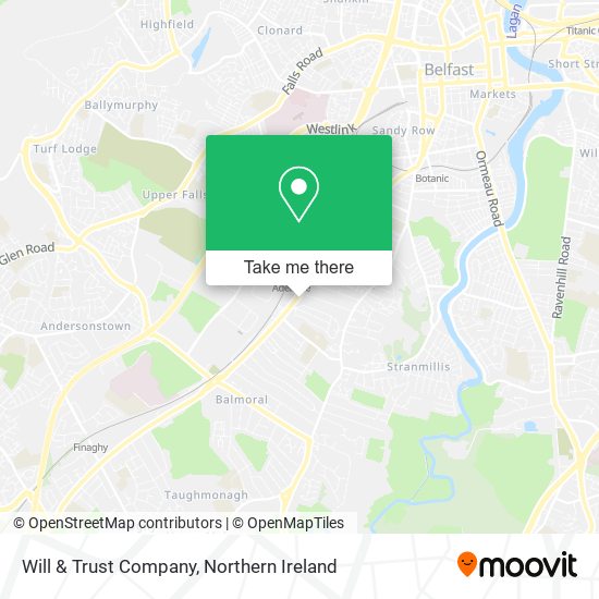 Will & Trust Company map