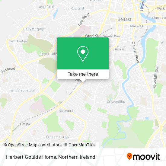 Herbert Goulds Home map