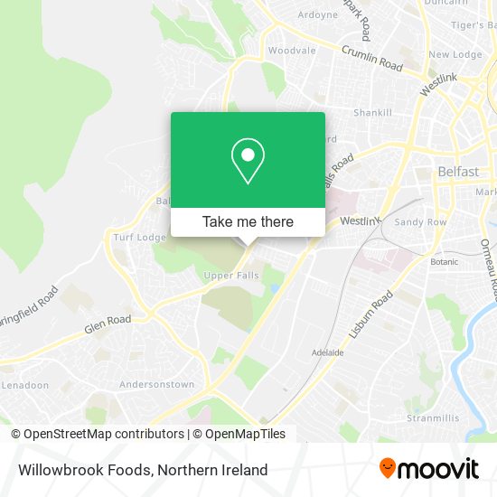 Willowbrook Foods map