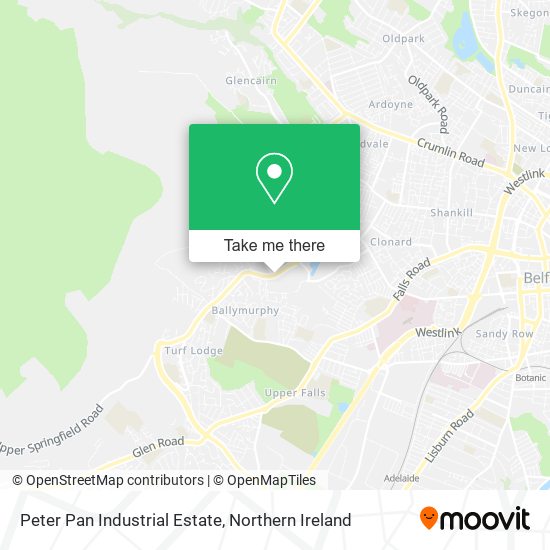 Peter Pan Industrial Estate map