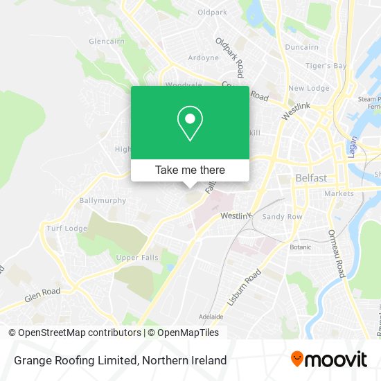 Grange Roofing Limited map