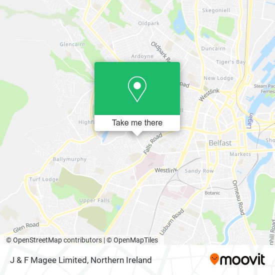 J & F Magee Limited map