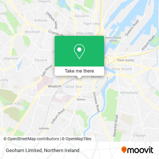 Geoham Limited map