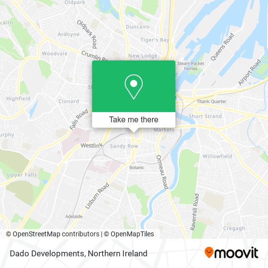 Dado Developments map