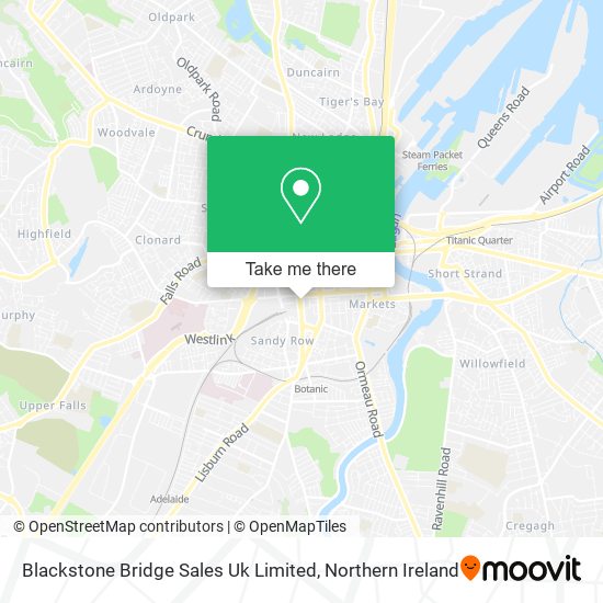 Blackstone Bridge Sales Uk Limited map