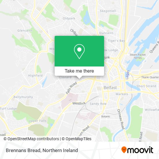Brennans Bread map