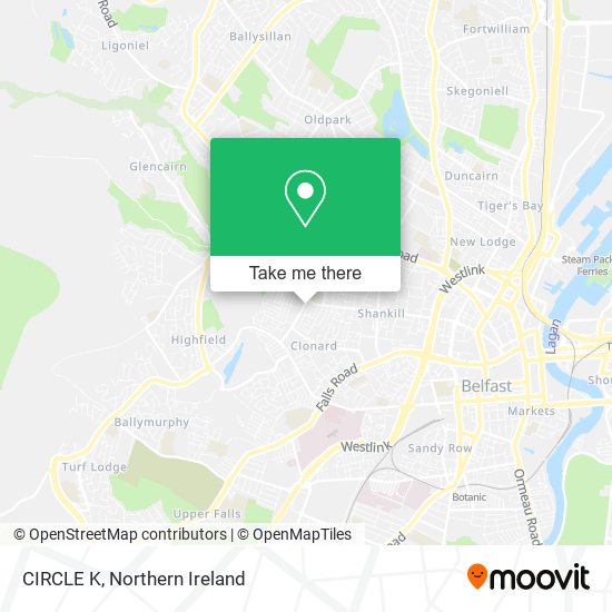 CIRCLE K map