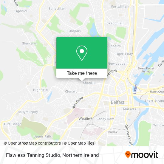 Flawless Tanning Studio map