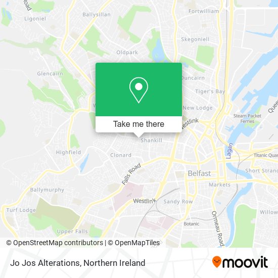Jo Jos Alterations map