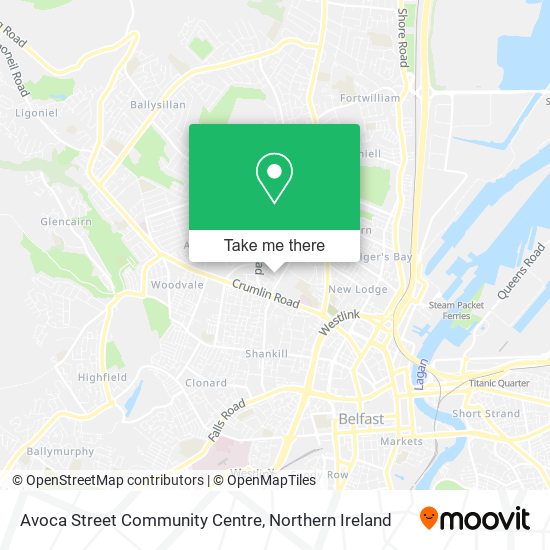 Avoca Street Community Centre map