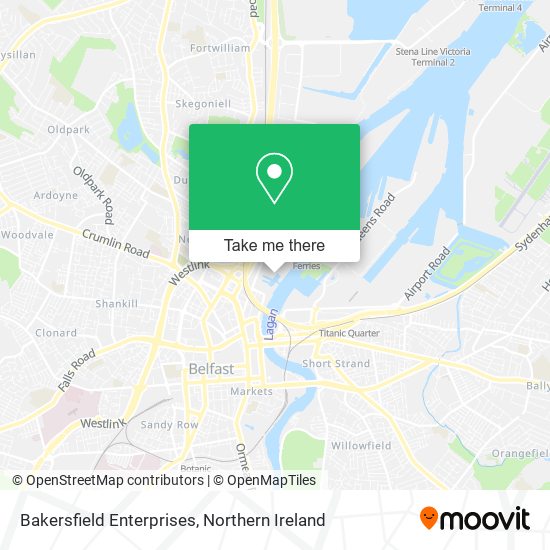 Bakersfield Enterprises map