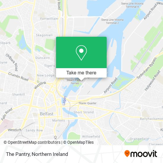 The Pantry map