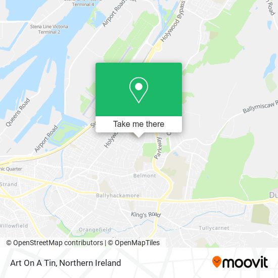 Art On A Tin map