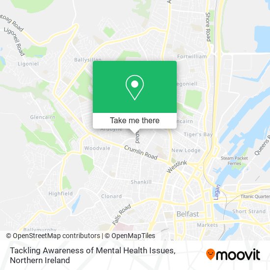 Tackling Awareness of Mental Health Issues map