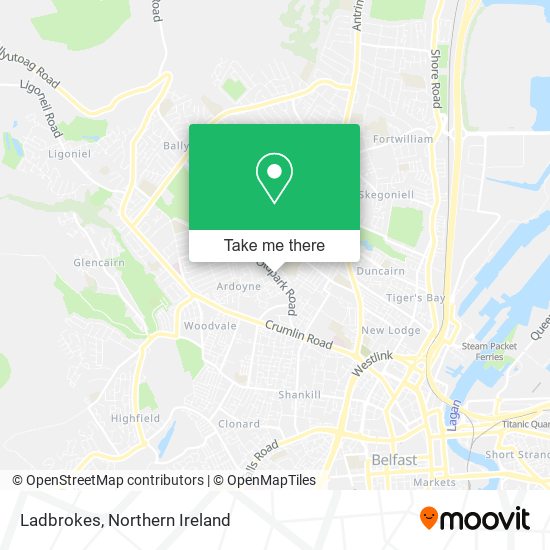 Ladbrokes map