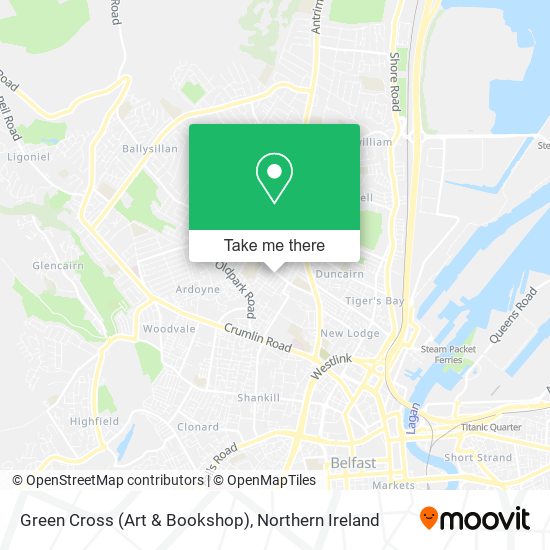 Green Cross (Art & Bookshop) map