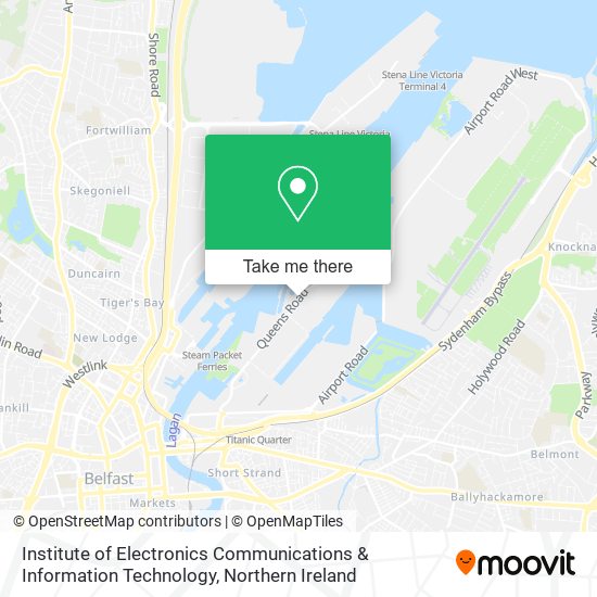 Institute of Electronics Communications & Information Technology map