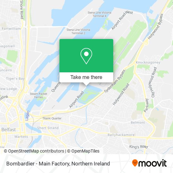 Bombardier - Main Factory map