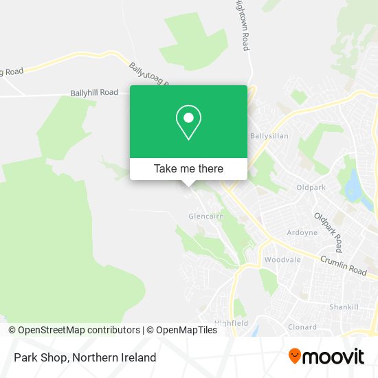 Park Shop map