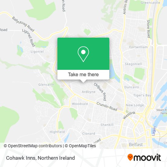 Cohawk Inns map