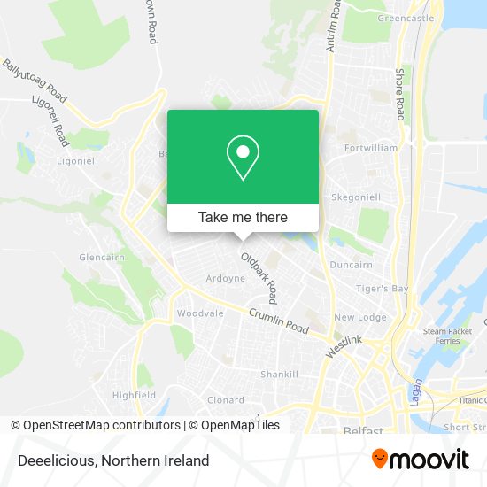 Deeelicious map
