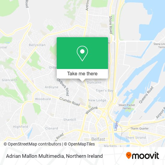 Adrian Mallon Multimedia map