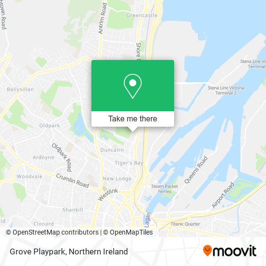 Grove Playpark map