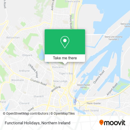 Functional Holidays map