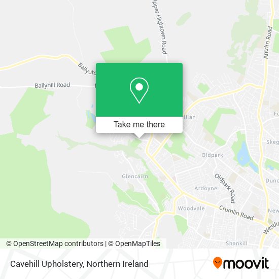 Cavehill Upholstery map