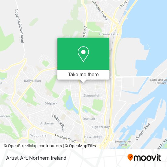Artist Art map