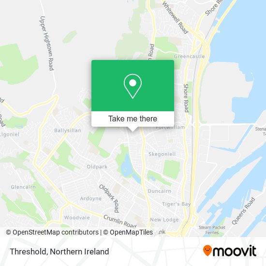 Threshold map