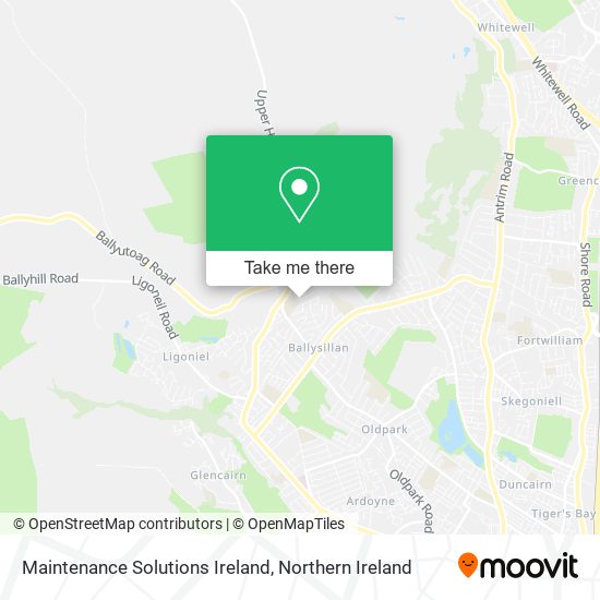 Maintenance Solutions Ireland map