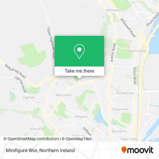 Minifigure Wor map