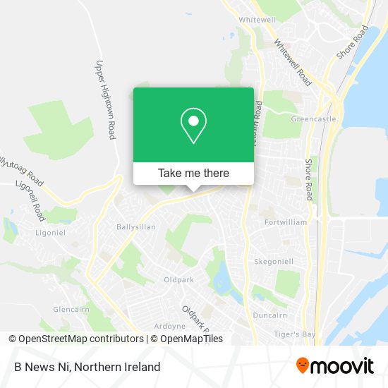 B News Ni map
