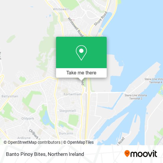 Banto Pinoy Bites map