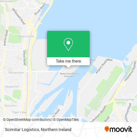 Scimitar Logistics map