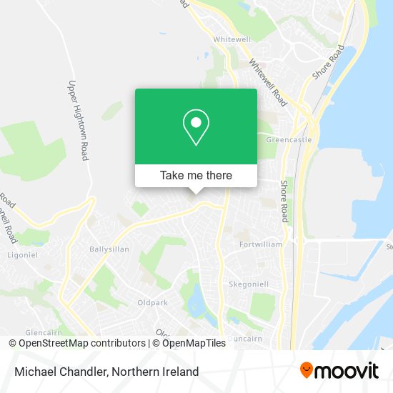 Michael Chandler map
