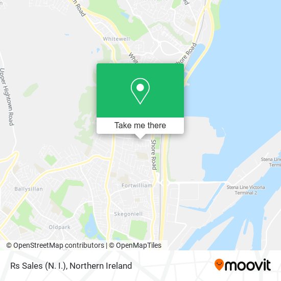Rs Sales (N. I.) map