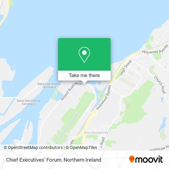 Chief Executives' Forum map