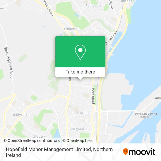 Hopefield Manor Management Limited map