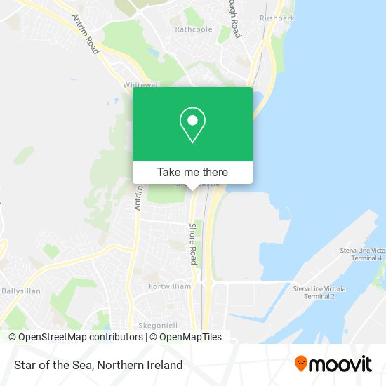 Star of the Sea map