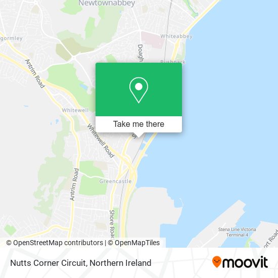 Nutts Corner Circuit map