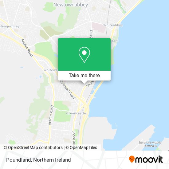 Poundland map